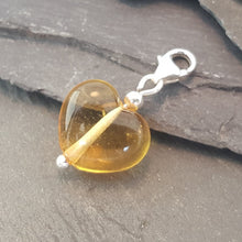 Birthstones in Glass - Cora Heart Clip on Charms a Charm from A Little Trinket