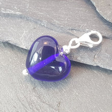 Birthstones in Glass - Cora Heart Clip on Charms a Charm from A Little Trinket