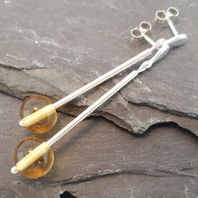 Birthstones in Glass - Emily Drop Earrings a Earrings from A Little Trinket