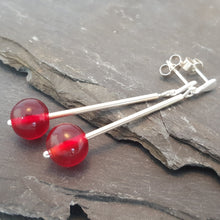 Birthstones in Glass - Emily Drop Earrings a Earrings from A Little Trinket