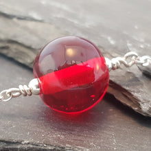 Birthstones in Glass - Emily Necklace - Choker style a Necklace from A Little Trinket