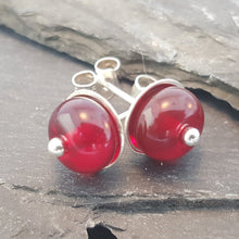 Birthstones in Glass - Lucy Stud Earrings a Earrings from A Little Trinket