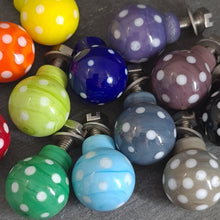 Drawer Pulls and Door Knobs - Polka Dotty a Drawer Pull from A Little Trinket