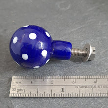 Drawer Pulls and Door Knobs - Polka Dotty a Drawer Pull from A Little Trinket