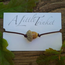 Eco Bracelet - Acorn a Bracelet from A Little Trinket