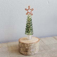 Glass Christmas Tree Ornament - Frosted Green Speckle a Ornament from A Little Trinket