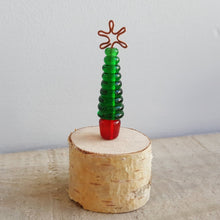 Glass Christmas Tree Ornament - Green and Red a Ornament from A Little Trinket