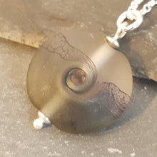 Gradient Lace Swirl Pendant Necklace a Necklace from A Little Trinket