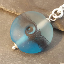 Gradient Lace Swirl Pendant Necklace a Necklace from A Little Trinket