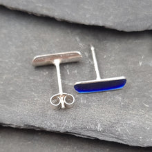 Keum Boo (Gold) and Silver Stud Earrings a Earrings from A Little Trinket