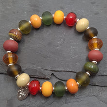 Lampwork Glass Bead Bracelet - Four Seasons a Bracelet from A Little Trinket