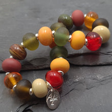 Lampwork Glass Bead Bracelet - Four Seasons a Bracelet from A Little Trinket