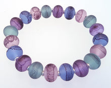 Lampwork Lace Glass Bead Bracelets a Bracelet from A Little Trinket