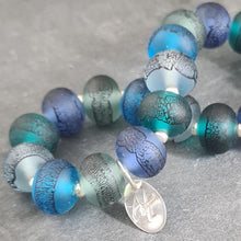 Lampwork Lace Glass Bead Bracelets a Bracelet from A Little Trinket