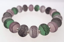 Lampwork Lace Glass Bead Bracelets a Bracelet from A Little Trinket