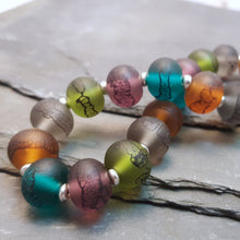 Lampwork Lace Glass Bead Bracelets a Bracelet from A Little Trinket