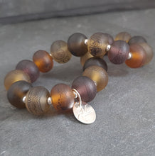 Lampwork Lace Glass Bead Bracelets a Bracelet from A Little Trinket