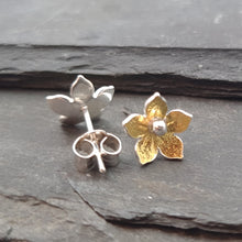 Little Blossom Keum Boo (Gold) and Silver Earrings a Earrings from A Little Trinket
