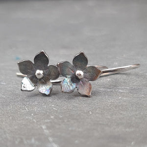 Little Blossom Sterling Silver Earrings a Earrings from A Little Trinket