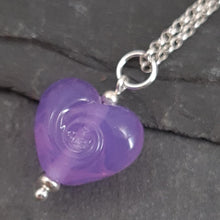 Noviomagus Collection - Cora Swirl Heart Necklace a Necklace from A Little Trinket
