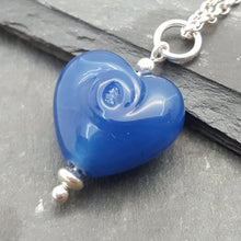 Noviomagus Collection - Cora Swirl Heart Necklace a Necklace from A Little Trinket