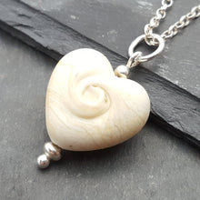 Noviomagus Collection - Cora Swirl Heart Necklace a Necklace from A Little Trinket