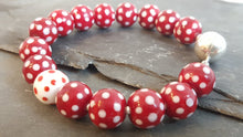 Polka Dotty Avril Round Bead Bracelet a Bracelet from A Little Trinket