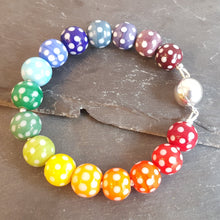 Polka Dotty Avril Round Bead Bracelet a Bracelet from A Little Trinket