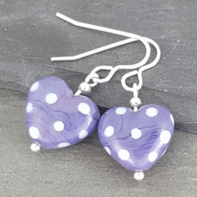 Polka Dotty Collection - Heart Earrings a Earrings from A Little Trinket