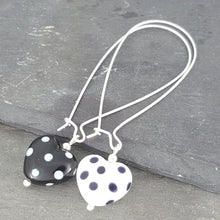Polka Dotty Collection - Heart Earrings - The Classics a Earrings from A Little Trinket