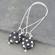 Polka Dotty Collection - Heart Earrings - The Classics a Earrings from A Little Trinket