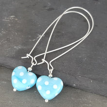 Polka Dotty Collection - Heart Earrings - The Classics a Earrings from A Little Trinket