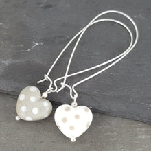 Polka Dotty Collection - Heart Earrings - The Classics a Earrings from A Little Trinket