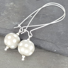 Polka Dotty Collection - Round Earrings - The Classics - Long Length a Earrings from A Little Trinket