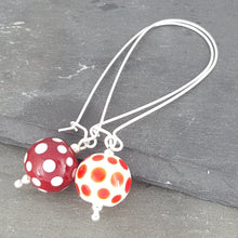 Polka Dotty Collection - Round Earrings - The Classics - Long Length a Earrings from A Little Trinket