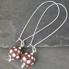 Polka Dotty Collection - Round Earrings - The Colours - Long length a Earrings from A Little Trinket