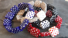 Polka Dotty Stretch Tile Bracelet a Bracelet from A Little Trinket