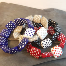Polka Dotty Stretch Tile Bracelet a Bracelet from A Little Trinket