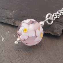 Posy Necklace - Frangipani a Necklace from A Little Trinket