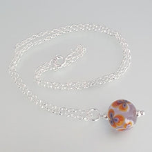 Posy Necklace - Orchid a Necklace from A Little Trinket