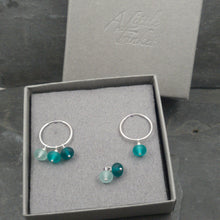 Trio Interchangeable Hoop Earrings - Gradient Collection a Earrings from A Little Trinket