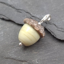 Unique Green Acorns as Necklaces or Charms a Necklace from A Little Trinket