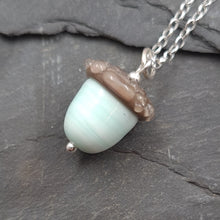 Unique Green Acorns as Necklaces or Charms a Necklace from A Little Trinket