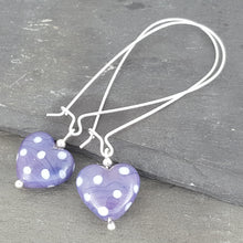 Heart Earrings - Polka Dotty Collection
