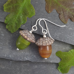 Acorn Earrings - Style Pairs - Flora Collection a Earrings from A Little Trinket