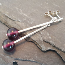 Birthstones in Glass - Emily Drop Earrings a Earrings from A Little Trinket
