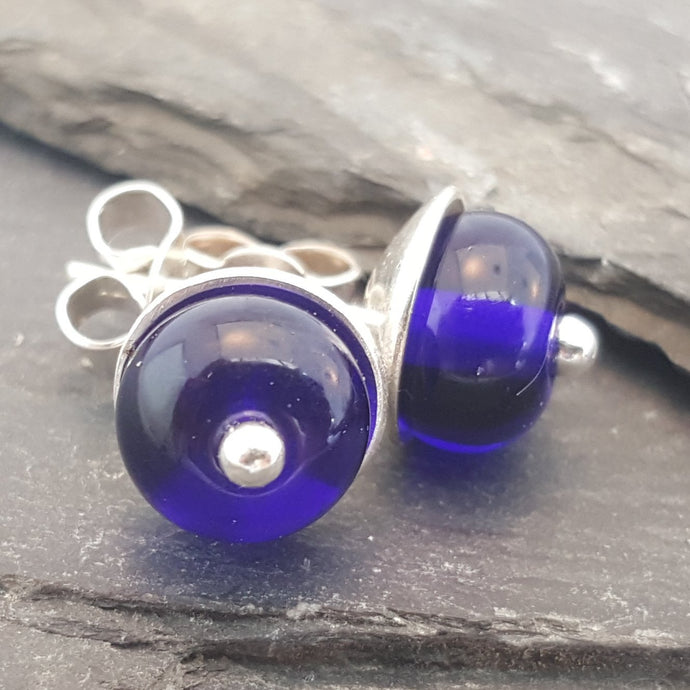 Birthstones in Glass - Lucy Stud Earrings a Earrings from A Little Trinket