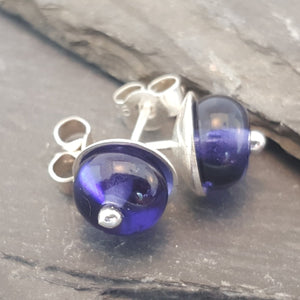 Birthstones in Glass - Lucy Stud Earrings a Earrings from A Little Trinket