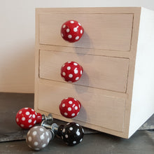 Drawer Pulls and Door Knobs - Polka Dotty a Drawer Pull from A Little Trinket