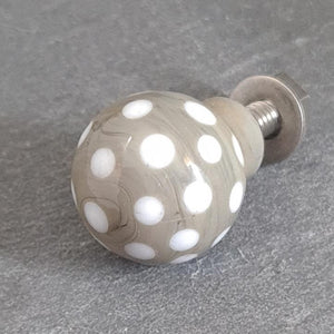 Drawer Pulls and Door Knobs - Polka Dotty a Drawer Pull from A Little Trinket